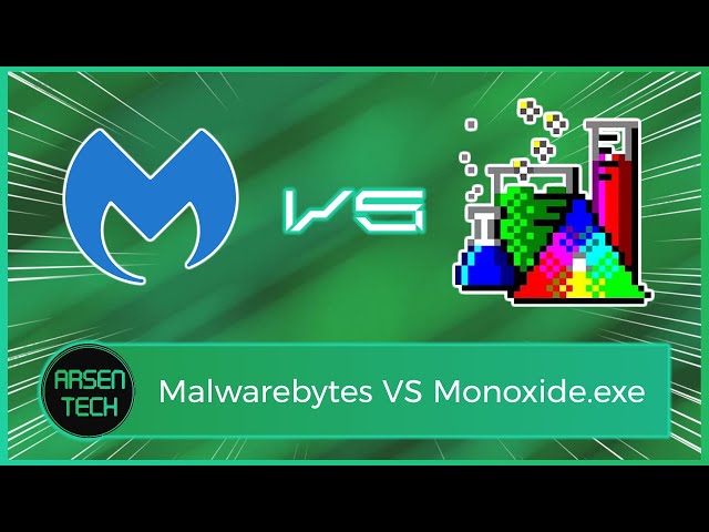 Malwarebytes Antivirus VS Monoxide.exe Virus | Antivirus Test