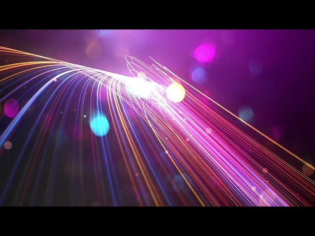Energy Bands Bokeh Purple Pink 4K Animated Motion Background Wallpaper Screensaver