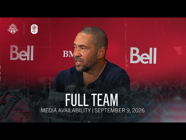 POSTGAME SOUND | Toronto FC Full Media Availability- September 9, 2026