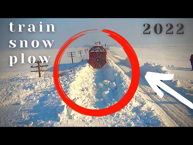 World Best Snow Plow Train -  Train Snow Blower