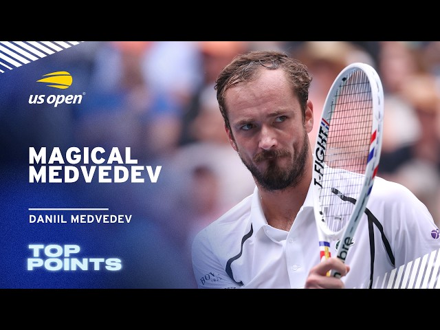 Daniil Medvedev's Top Points of the Tournament | 2026 US Open
