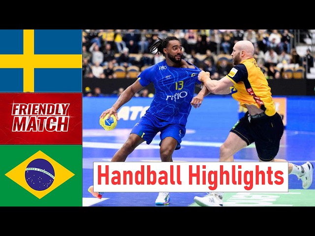 Sweden Vs Brazil Handball Match (1) Highlights • 2026