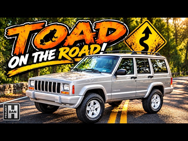 Toad on the Road! After 2 YEARS,  this Jeep XJ FINALLY Leaves the Driveway!