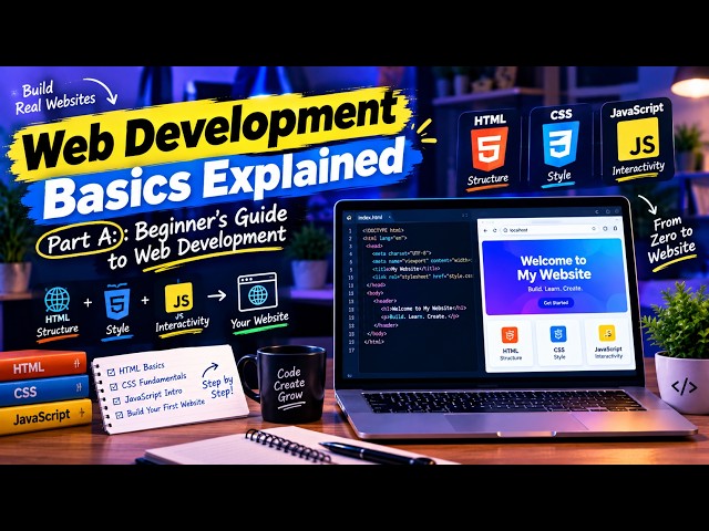 Web Development Basics Explained | Part A: Beginner's Guide to Web Development