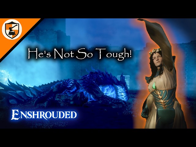 Enshrouded Guide - Defeat The Whispwyvern Boss As A Pure Mage!
