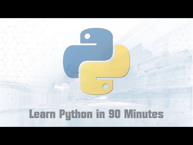 Python Tutorial for Beginners - Learn Python in 90 Minutes