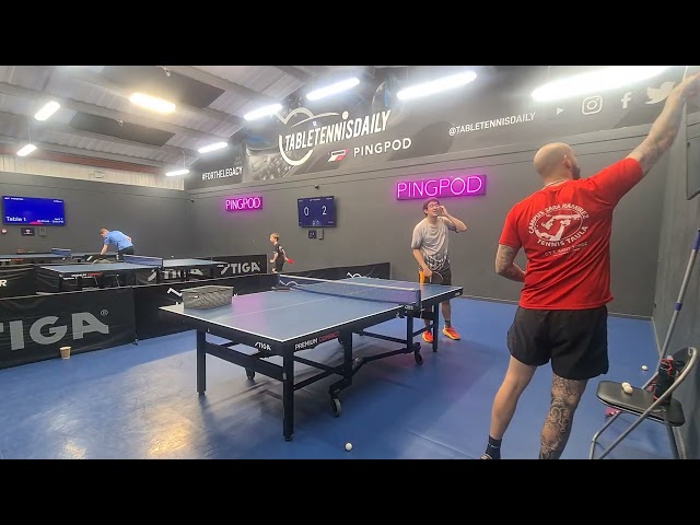RTP# 16 new forehand loop v backspin new technique, so awkard