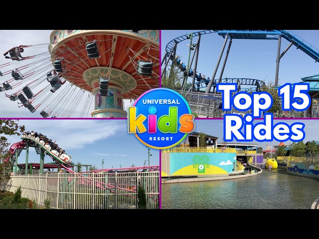 Top 15 Rides @ Universal Kids Resort | What Rides Are Here?
