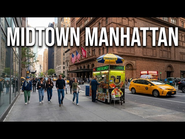 One of NYC's Best Walks | Midtown Manhattan to Central Park #newyorkcity