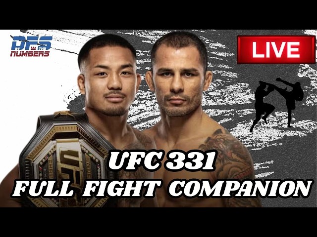 UFC 331 Joshua Van vs Alexandre Pantoja 2 Full Fight Companion & Play by Play