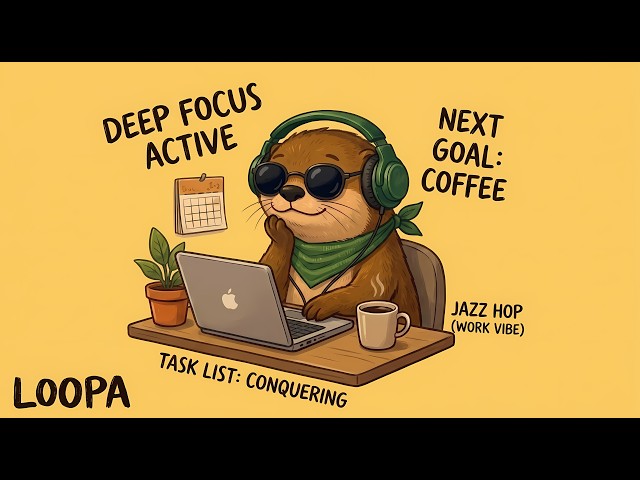 LOOPA LIVE 24/7 | Good Energy, Daily Groove | GROOVE · JAZZHOP · WORK | Focus · Study · Drive