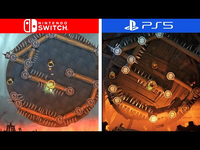 Rayman Legends Graphics Comparison: Original VS Retold | 4K 60fps