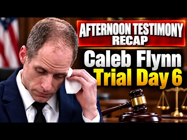 RECAP: Caleb Flynn Trial Day 6 Afternoon Testimony Interrogation Video Played