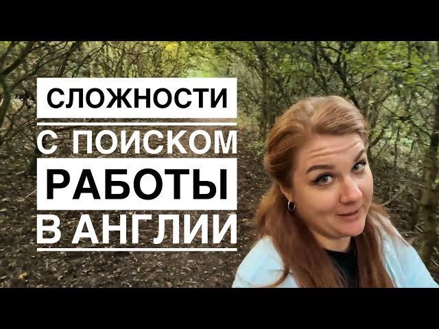 The challenges of job hunting in England. Forest, city, and pancakes.