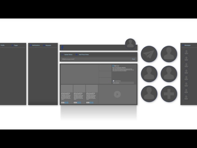 Web VR UI Layout Test 1