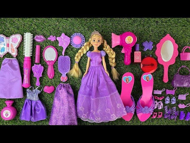 Unboxing Frozen ELSA, ANNA Disney Princess MATTEL Doll and Beauty Set | Satisfying ASMR Reveal