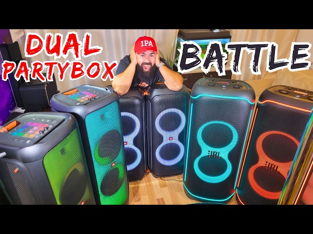 Which is the BEST DUAL JBL Partybox Speakers? JBL Partybox 710 vs 1000 VS Ultimate