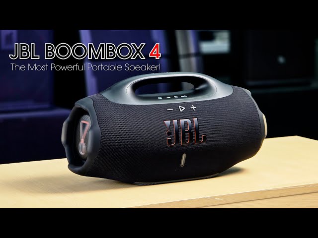 Самая мощная портативная Bluetooth-колонка | Распаковка JBL Boombox 4