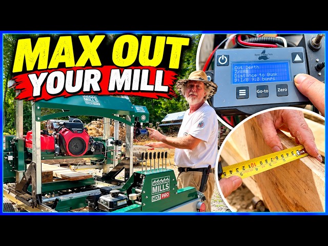 Can you Turn a Hobby Sawmill Into a Precision Mill?