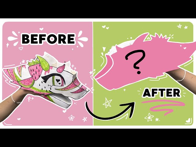 My art style CHANGED!? Redrawing my old Paper Dragon after 2 YEARS! ✨