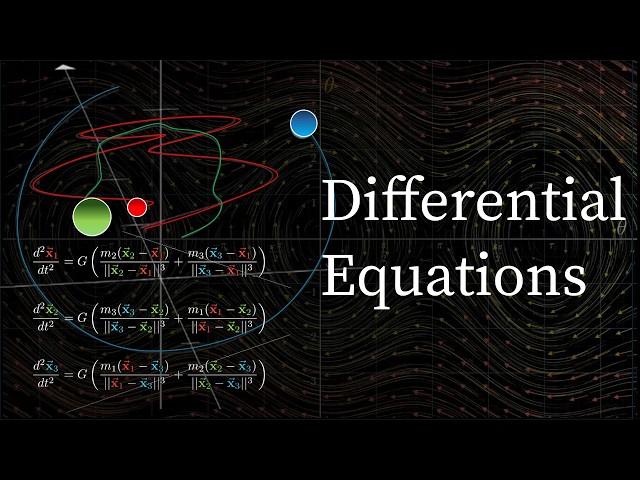 Differential equations, a tourist's guide | DE1