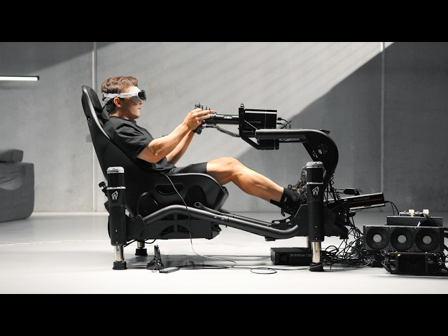 My endgame racing simulator (mind blown).