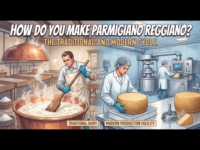 From Milk to Parmigiano Reggiano — How It's Really Made