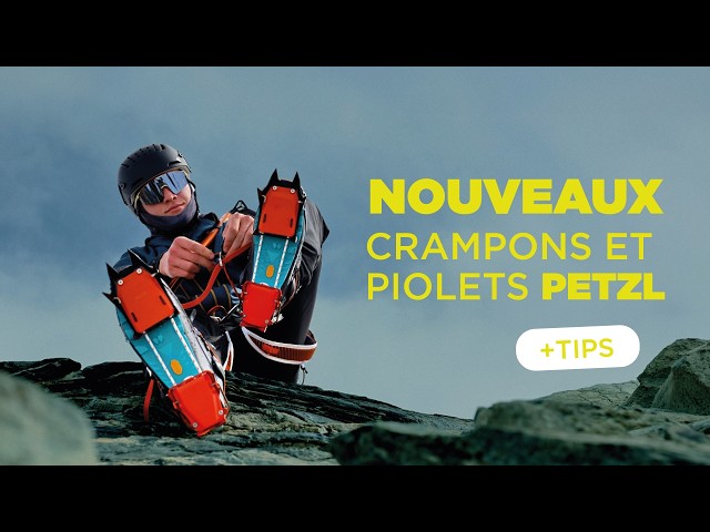 New Petzl Ice Axes and Crampons & Petzl Tips