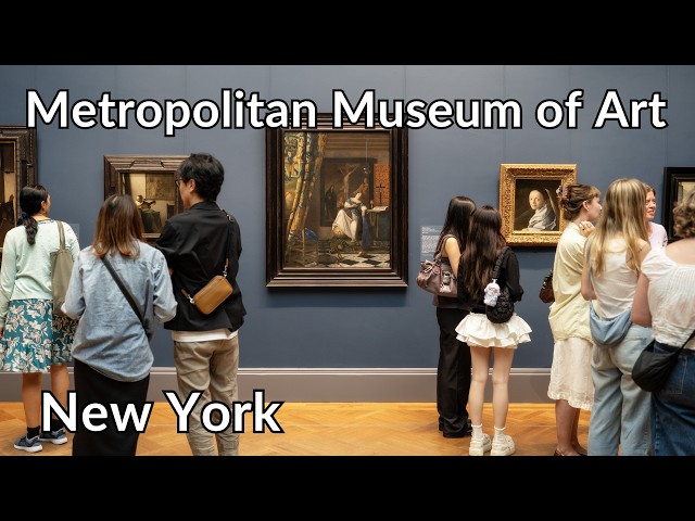 The Metropolitan Museum of Art, New York | Walking Tour of The Met Part One 4k