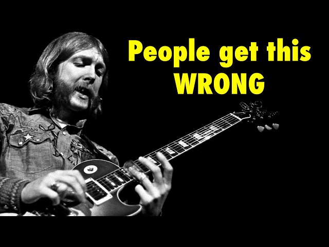 5 Common Misconceptions About Duane Allman