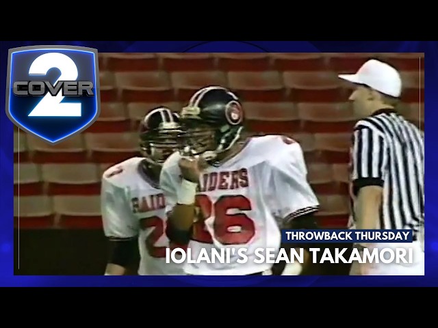 Throwback Thursday: Iolani's Sean Takamori