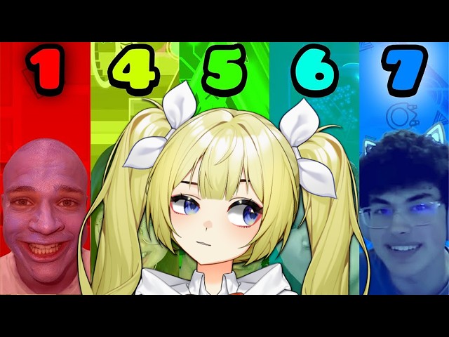 New Player Reacts to Every Level of Geometry Dash Player