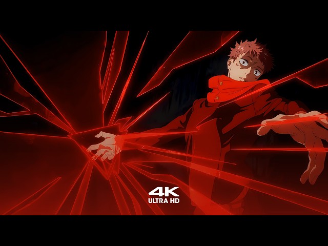 Yuji Itadori Blood Energy 🔥 4K Live Wallpaper & Screensaver | Jujutsu Kaisen