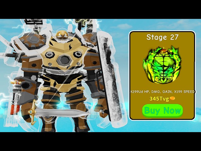 I Unlocked Stage 27 Body Alter in Roblox Lifting Simulator 3
