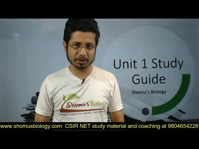 CSIR NET life science study plan | Biochemistry for CSIR NET life science