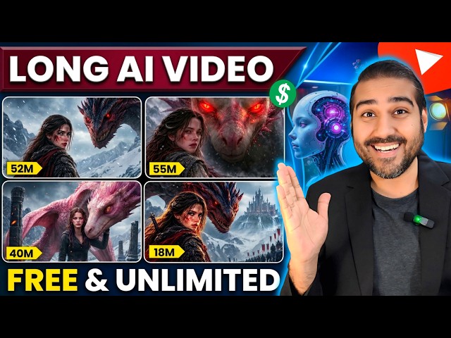 How to Create Long AI Videos for FREE in 2026✅ | Free Text to Video AI Tool