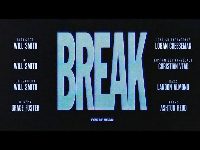 Break - Fox N' Vead (Official Music Video)