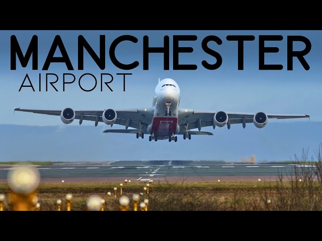 🔴LIVE Manchester Airport Plane Spotting | EPIC Up Close Heavy Arrivals & Departures!! 🛫