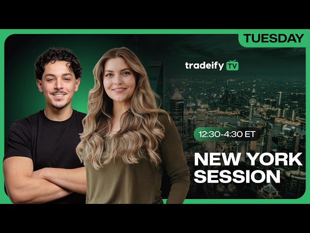 NEW YORK SESSION LIVE! | Tradeify TV | TUESDAY 9/22/26