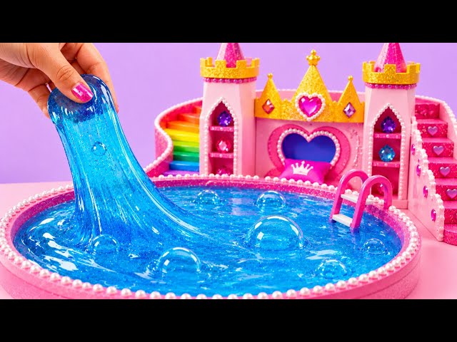 😱 GIANT Slime Pool Inside a Princess Castle! 💦🏰✨