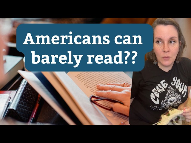 Americans can barely read? And don't understand what they do read.