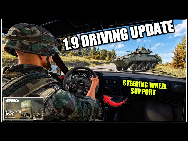 ARMA REFORGER 1.9 EXP UPDATE | WHEEL SUPPORT & NIGHT VISION