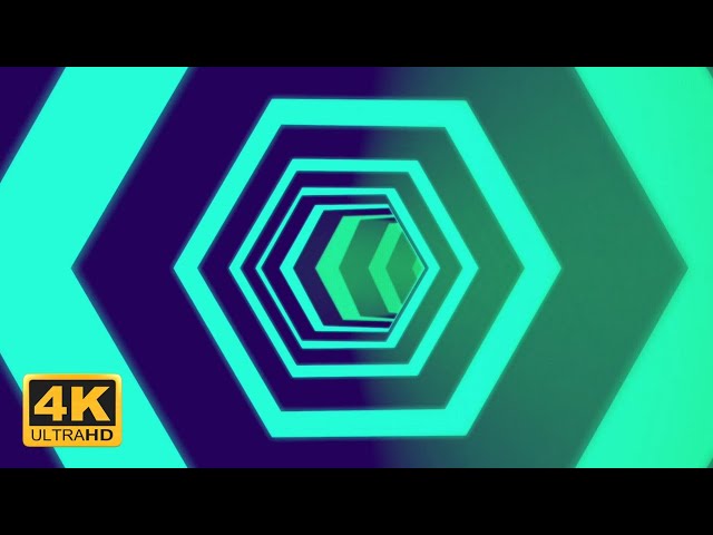 Honey Hexacomb Video Background | 4K VJ Loop [Motion Graphics]