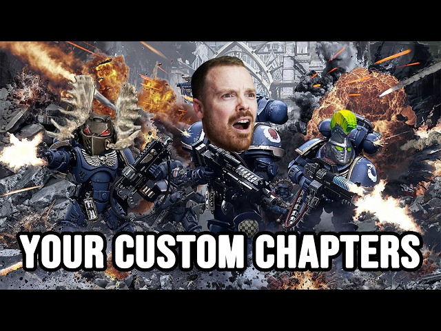 These Custom Space Marine Chapters Should Be Canon