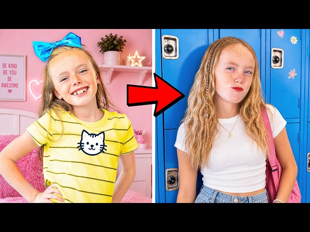 Becoming a TEEN Challenge! Kalia VS Kyler