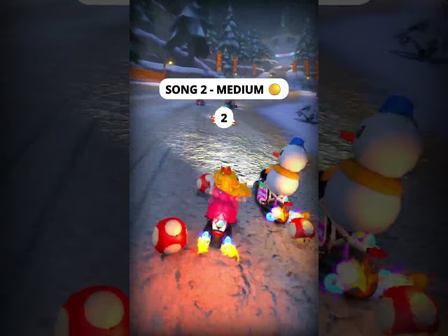 Only TRUE Mario Kart Players Can Get 3/3… 🏎️❄️ #shorts