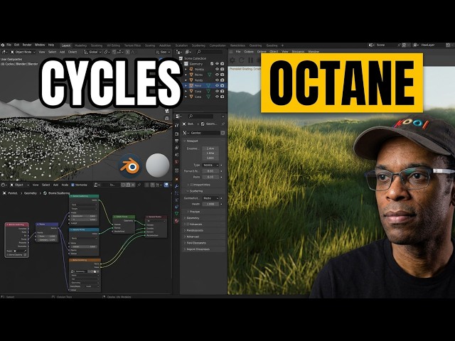 Can Blender Octane Handle Cycles-Only Scattering Add-ons