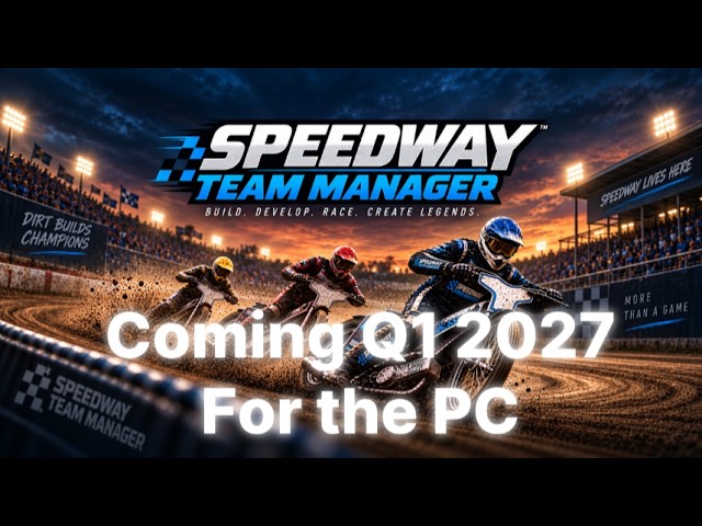 Speedway Team Manager | New PC Speedway Management Game – First Look
