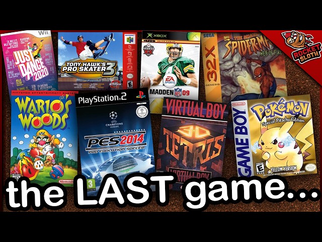 the first and LAST game on every single video game console i guess...