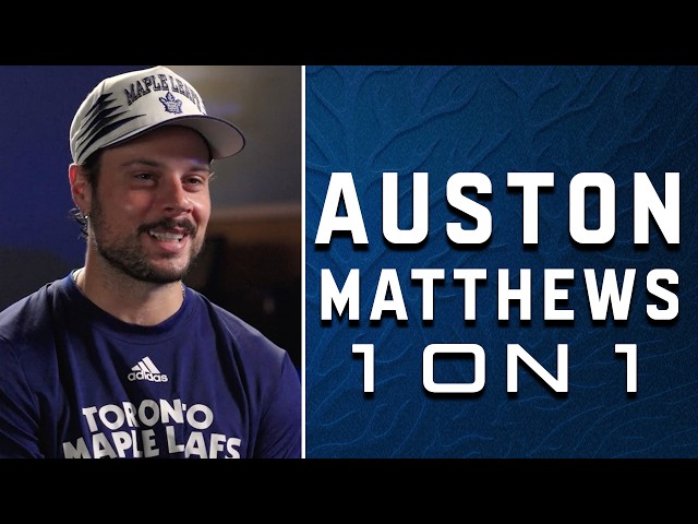 Auston Matthews 1 on 1 | 2026-27 Season